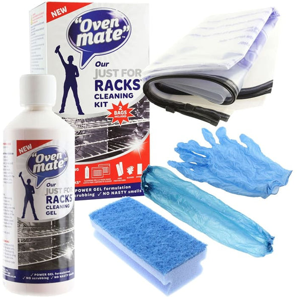 Oven Mate Just For Racks Cleaning Gel Kit For Oven Shelves & BBQ Grills (Pack of 3) - Quailitas Limited