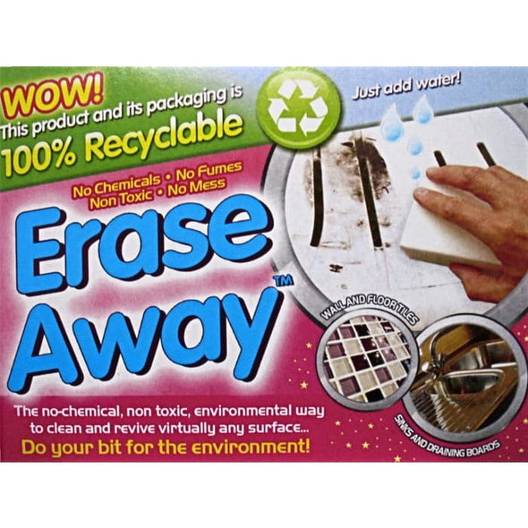Oven Pride Erase away non chemical magic sponge - Quailitas Limited