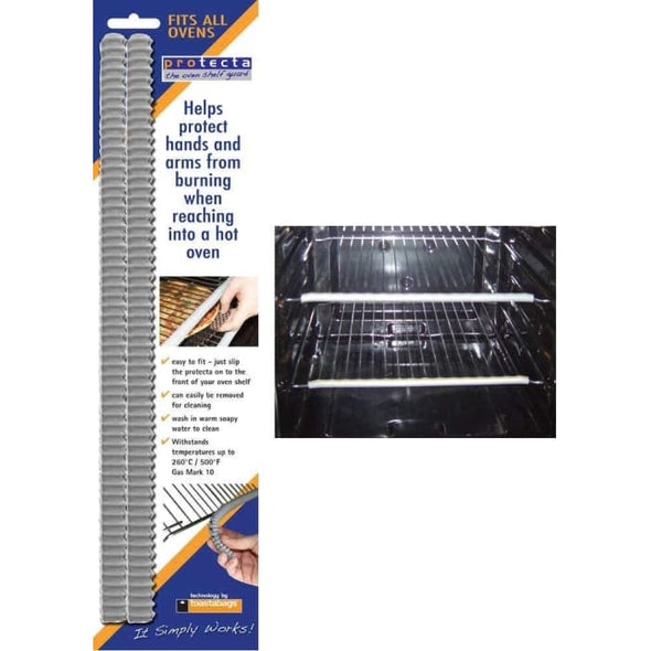 Protecta Oven Shelf Guard Rubber Guard Protect from Burning 35.5cm Approx - Quailitas Limited