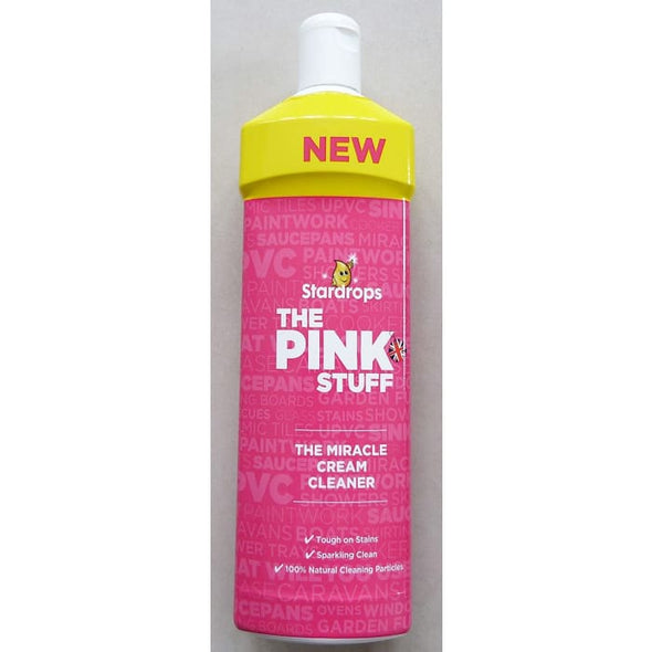 Stardrops Pink Stuff Miracle Cream Cleaner 500ml + Paste 500g + Minky M Cloth Anti Bacterial - Mrs Hinch - Quailitas Limited