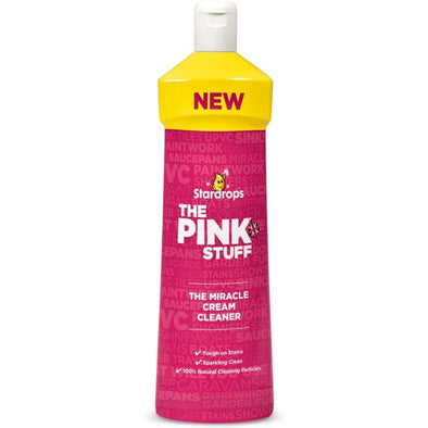 The Pink Stuff PICC367125 Stardrops Miracle Cream Cleaner 500ml - Quailitas Limited