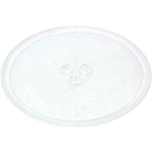 Universal Microwave Turntable Glass Plate with 3 Fixtures, 245 mm - Quailitas Limited