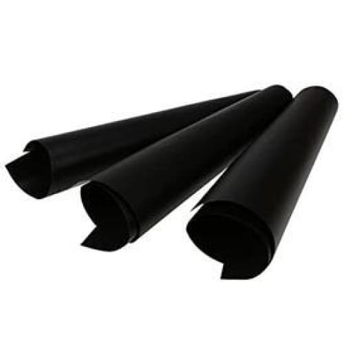 x3 heavy duty reusable non stick oven liner black 40cm x 50cm suitable for all ovens - Quailitas Limited
